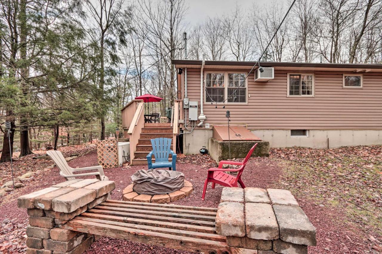 Poconos Home With Game Room Walk To Lake Harmony! المظهر الخارجي الصورة