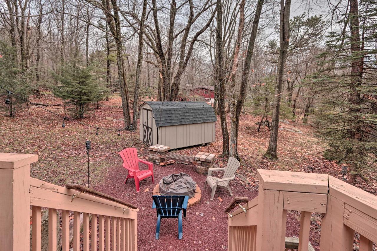 Poconos Home With Game Room Walk To Lake Harmony! المظهر الخارجي الصورة